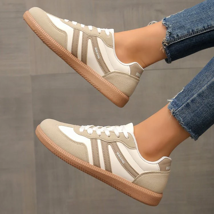 Women¡¯s Nova Retro Colorblock Sneakers ¨C Casual Lightweight Comfort Trainers