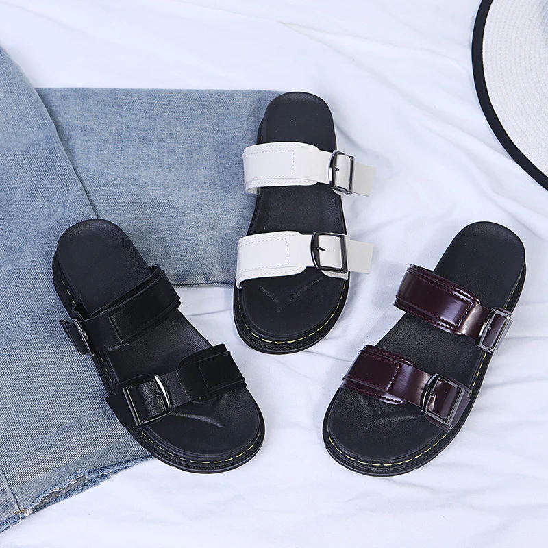 Women's Coastal Gladiator Sandals ¨C Sporty Platform Slide with Contoured Footbed