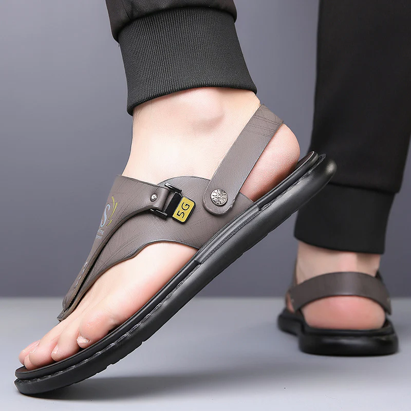 Drift Men¡¯s 2-Way Summer Sandals ¨C Convertible Slides with Adjustable Backstrap