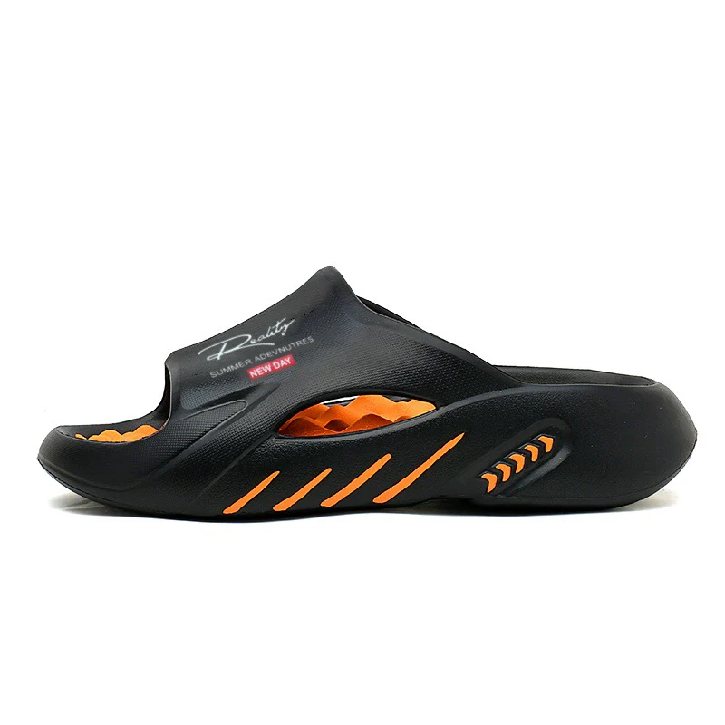 Unisex Atlas Logo Slides ¨C Street Style Cushioned Anti-Slip Beach Sandals