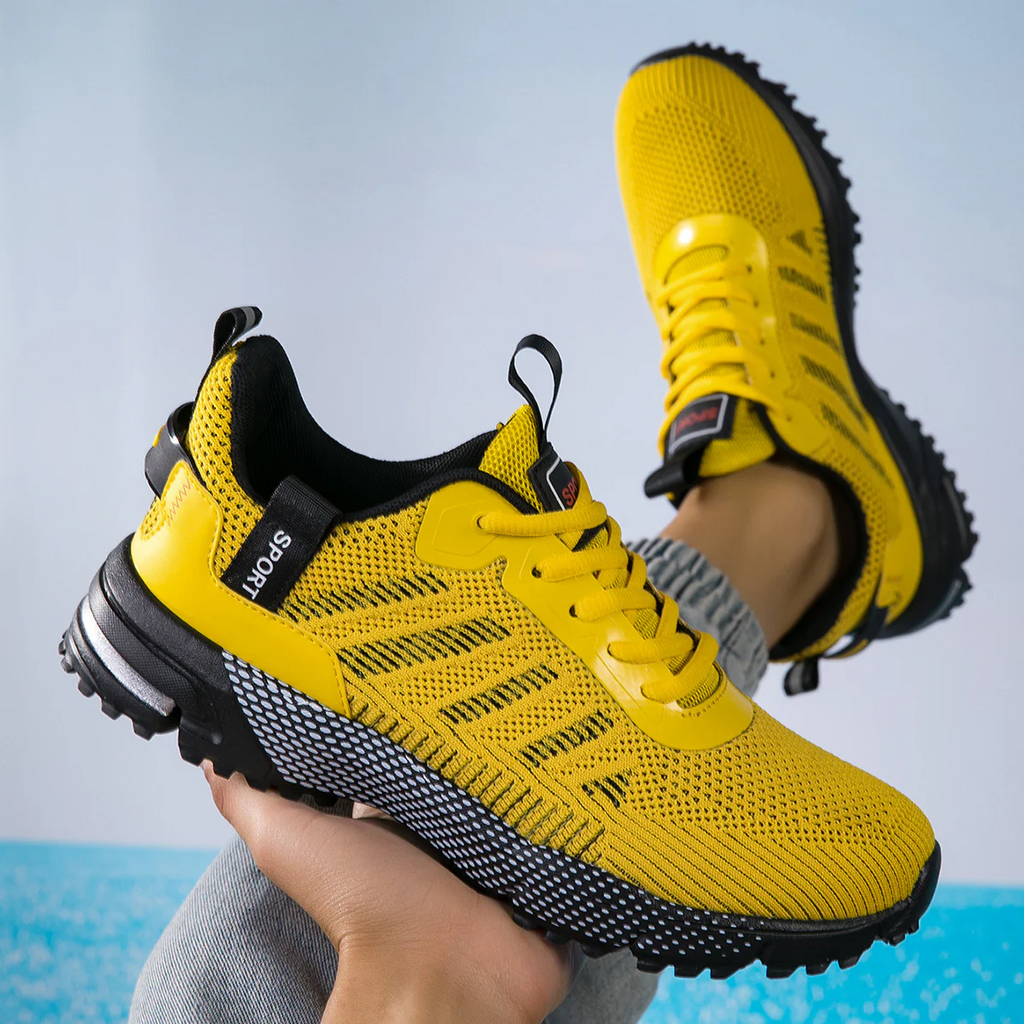 Pulse Men¡¯s Breathable Chunky Sneakers ¨C Mesh Casual Outdoor Running Shoes