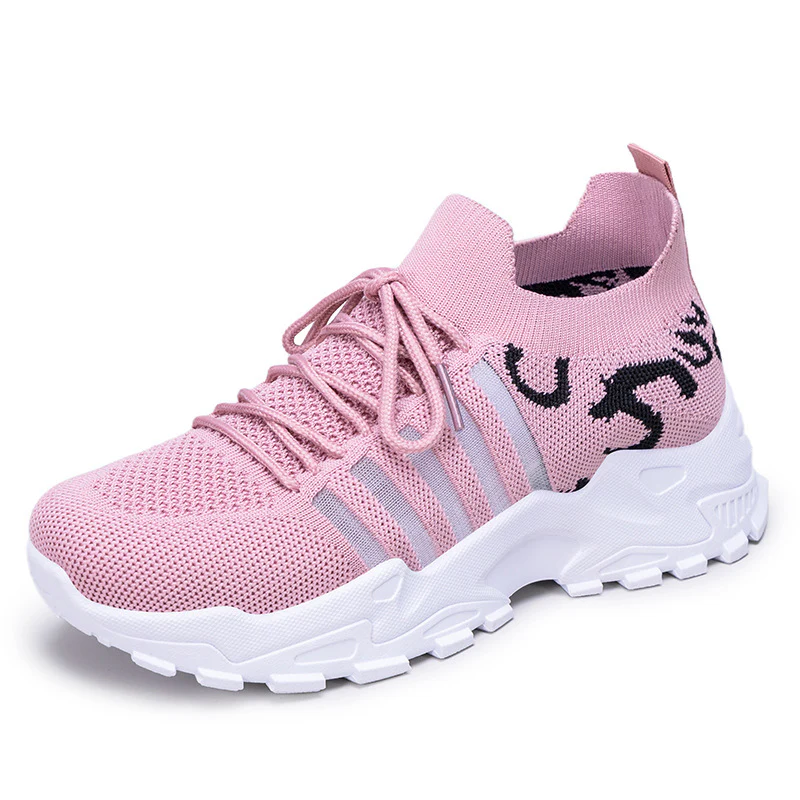 Women¡¯s FlyStep Knit Sneakers ¨C Leopard Print Lightweight Slip-On Shoes