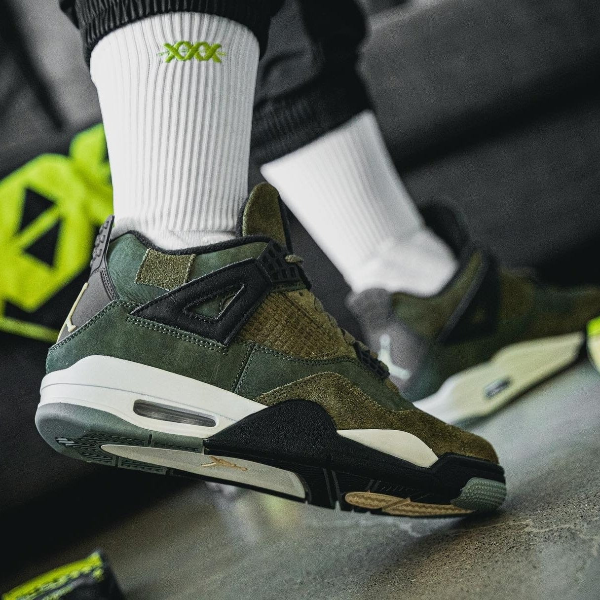 Nike Air Jordan 4 Retro SE Craft ¡®Olive¡¯