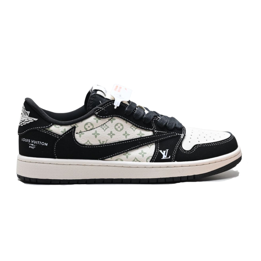 Louis Vuitton x Nike Air Jordan 1 Low ¡°Panda Monogram¡± (Custom)