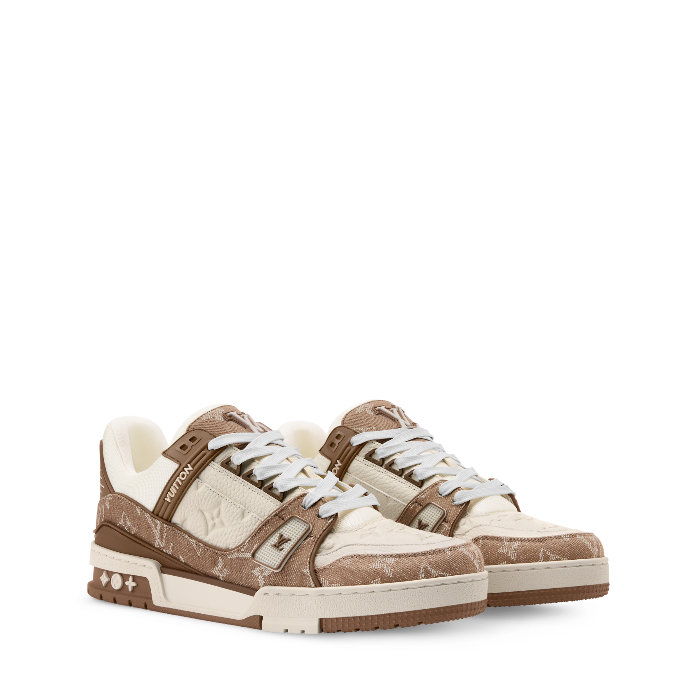 Louis Vuitton LV Trainer Sneaker ¡®Monogram Brown Denim¡¯