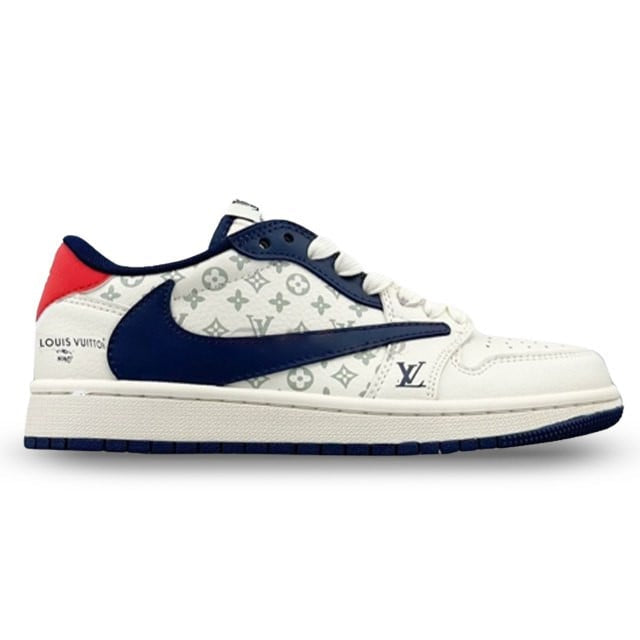 Louis Vuitton x Nike Air Jordan 1 Low ¡°Tricolor Monogram¡± (Custom)