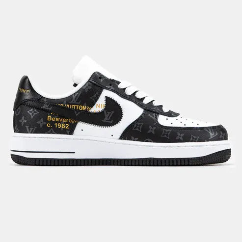 Louis Vuitton x Nike Air Force 1 Low ¡®Virgil Abloh ¨C Black White Monogram¡¯