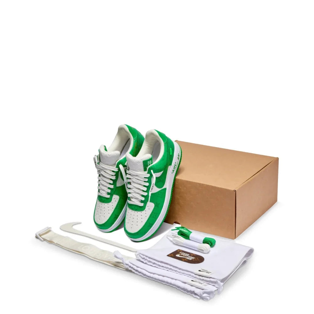 Louis Vuitton x Nike Air Force 1 Low ¡®By Virgil Abloh White/Green¡¯