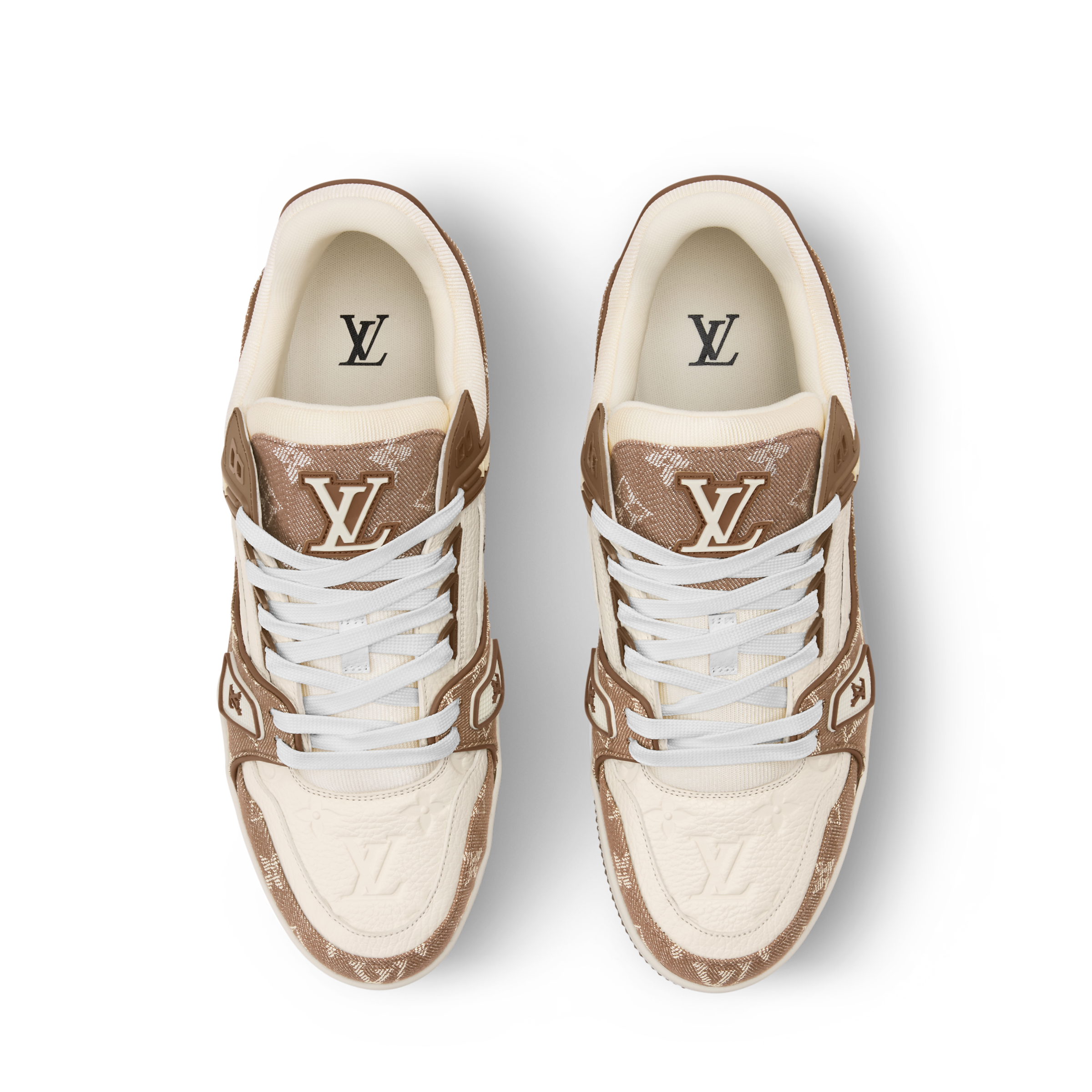Louis Vuitton LV Trainer Sneaker ¡®Monogram Brown Denim¡¯