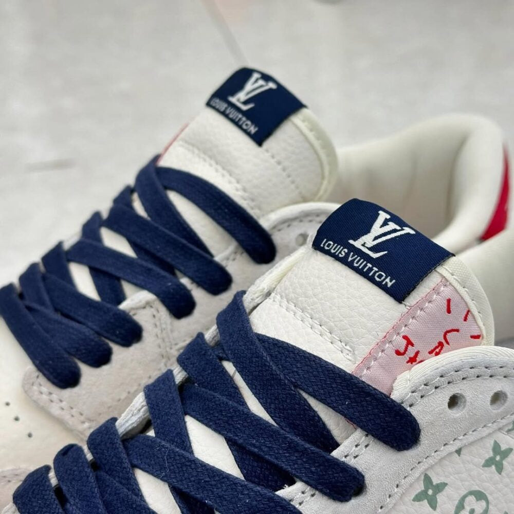 Louis Vuitton x Nike Air Jordan 1 Low ¡°Tricolor Monogram¡± (Custom)