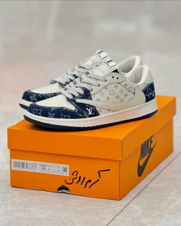 Louis Vuitton x Nike Air Jordan 1 Low ¡°Monogram Denim¡± (Custom)