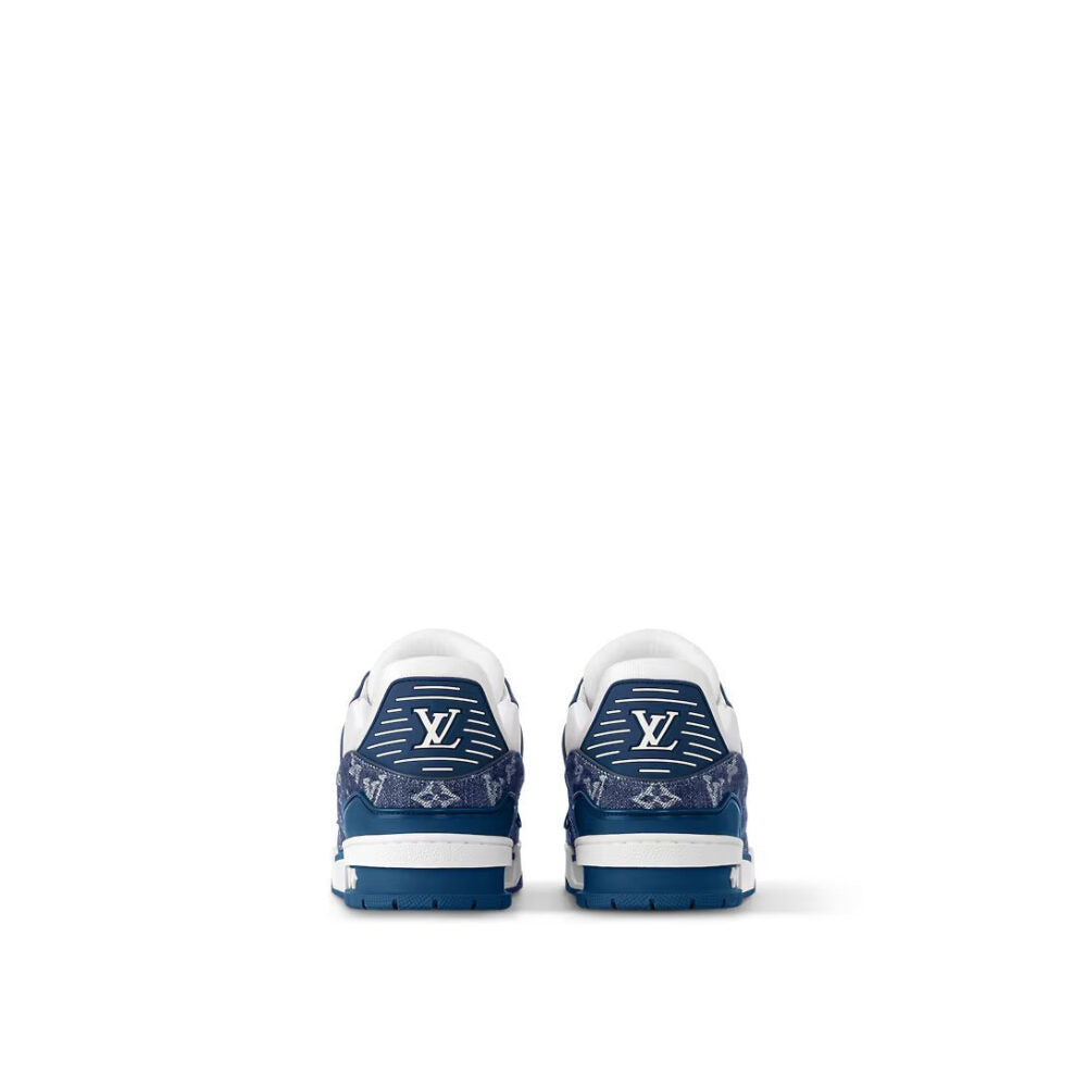 Louis Vuitton LV Trainer Sneaker ¡®Denim Monogram Blue¡¯