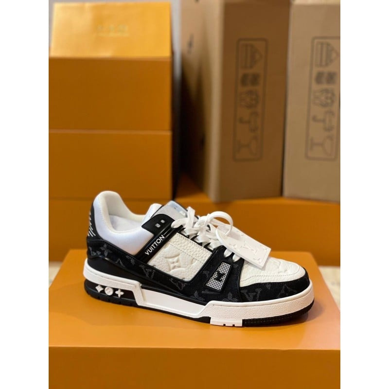 Louis Vuitton LV Trainer Sneaker ¡®Monogram Black Denim¡¯