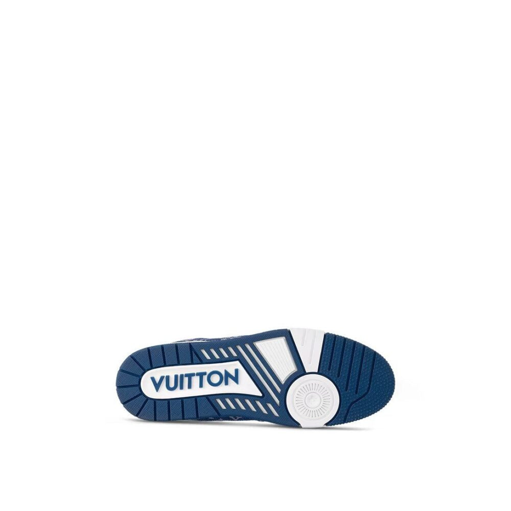Louis Vuitton LV Trainer Sneaker ¡®Denim Monogram Blue¡¯