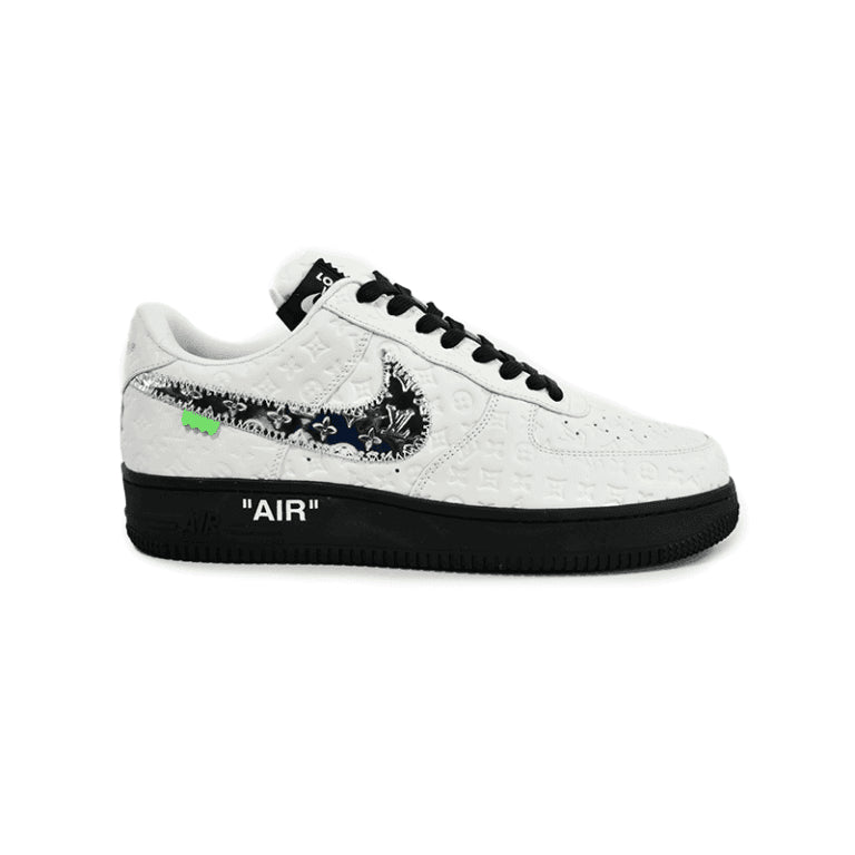 Louis Vuitton x Nike Air Force 1 Low ¡®White Black Silver¡¯