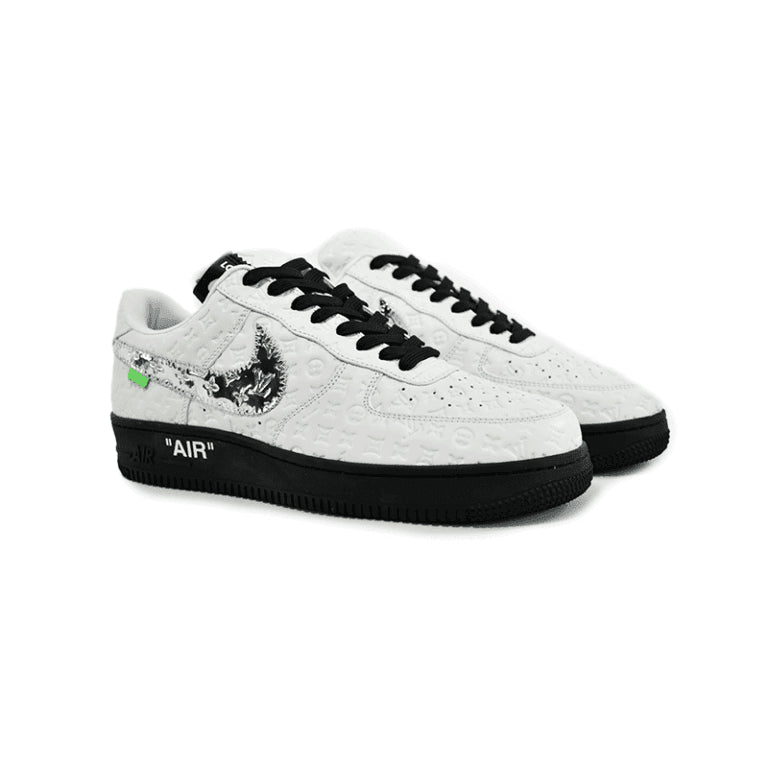 Louis Vuitton x Nike Air Force 1 Low ¡®White Black Silver¡¯