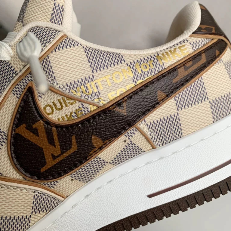 Louis Vuitton x Nike Air Force 1 Low ¡®Damier Canvas¡¯