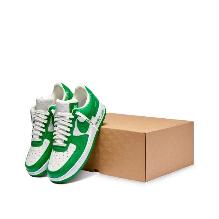 Louis Vuitton x Nike Air Force 1 Low ¡®By Virgil Abloh White/Green¡¯