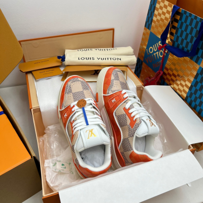 Louis Vuitton LV Trainer #54 Sneakers ¡®Orange¡¯
