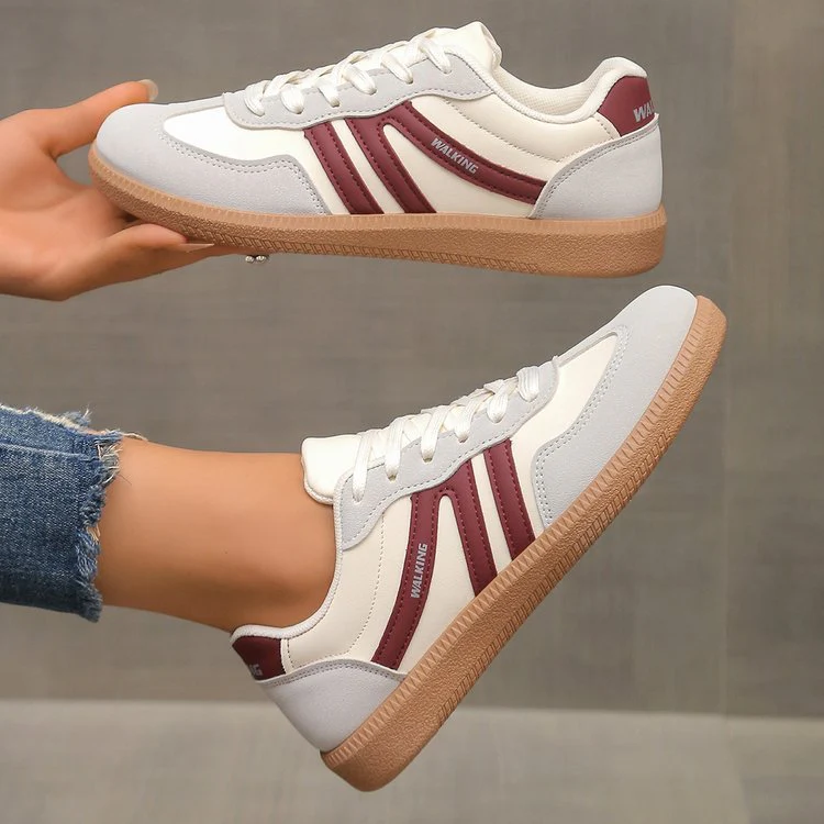 Women¡¯s Nova Retro Colorblock Sneakers ¨C Casual Lightweight Comfort Trainers