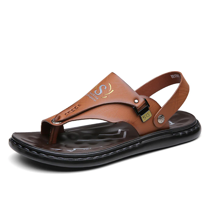 Drift Men¡¯s 2-Way Summer Sandals ¨C Convertible Slides with Adjustable Backstrap