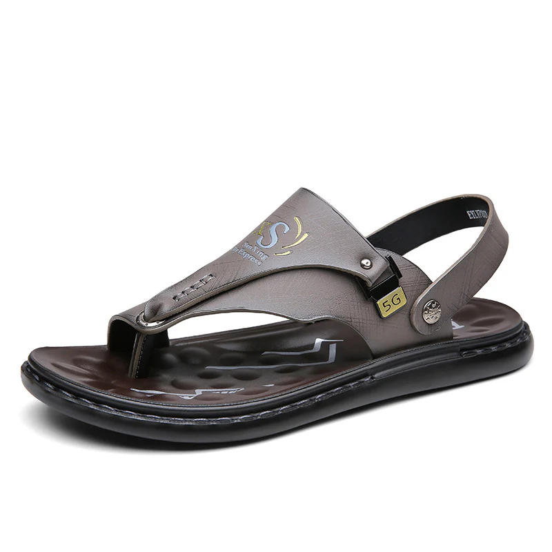 Drift Men¡¯s 2-Way Summer Sandals ¨C Convertible Slides with Adjustable Backstrap