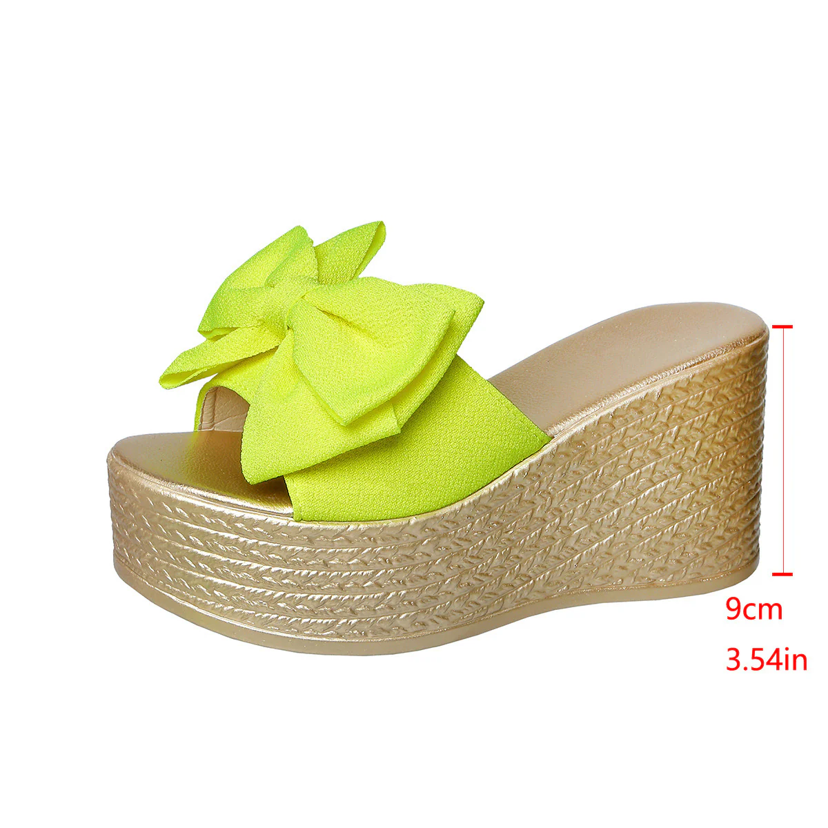 Bootara Women¡¯s BowBella Platform Wedge Sandals ¨C Chunky Flatform Summer Shoes
