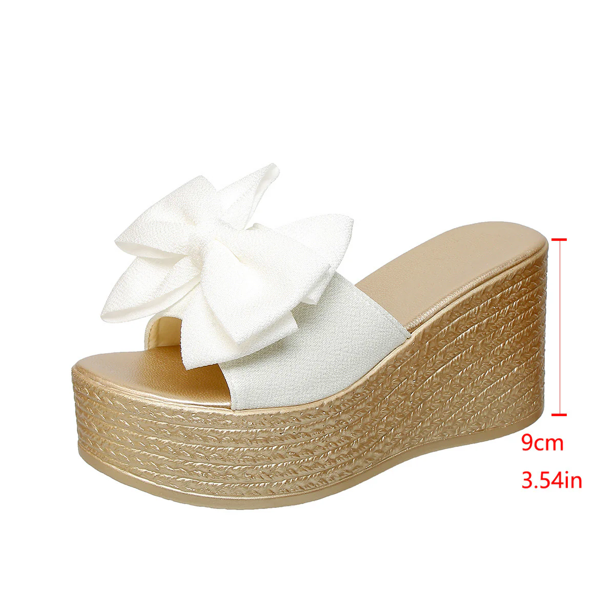 Bootara Women¡¯s BowBella Platform Wedge Sandals ¨C Chunky Flatform Summer Shoes